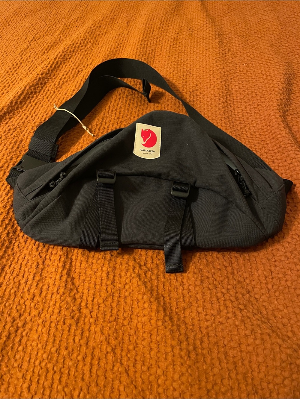 Fjallraven Ulvo Hip Pack Large 6L Black NWOT